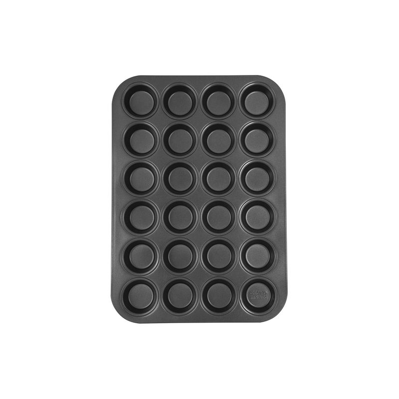 chicago metallic Chicago Metallic Pro NonStick Mini Muffin Pan 24Cup Gray