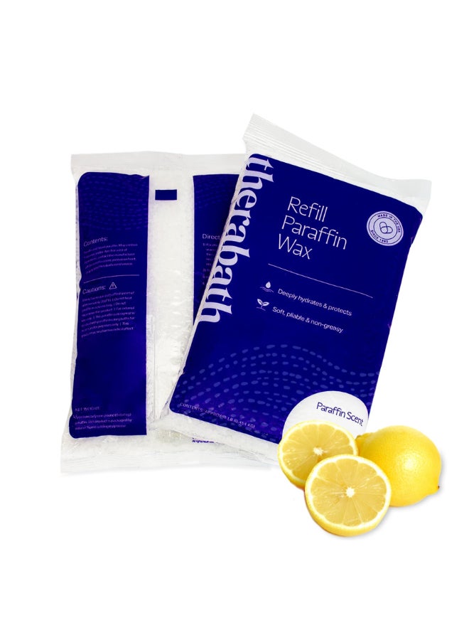 Therabath Paraffin Wax Refill Thermotherapy Use to Relieve Arthritis Discomfort Stiff Muscles Dry Skin For Hands Feet Body Deeply Hydrates Made in USA 6 lb Fresh Squeezed Lemon - Image 3