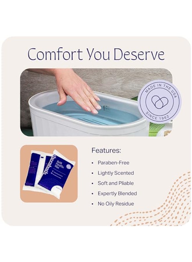 Therabath Paraffin Wax Refill Thermotherapy Use to Relieve Arthritis Discomfort Stiff Muscles Dry Skin For Hands Feet Body Deeply Hydrates Made in USA 6 lb Fresh Squeezed Lemon - Image 4