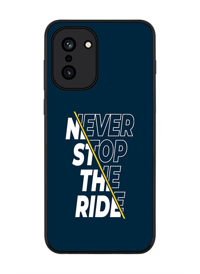 For OnePlus 15R Case,Slim fit Camera Protection, Shockproof Thin Phone cover  - Never stop the ride