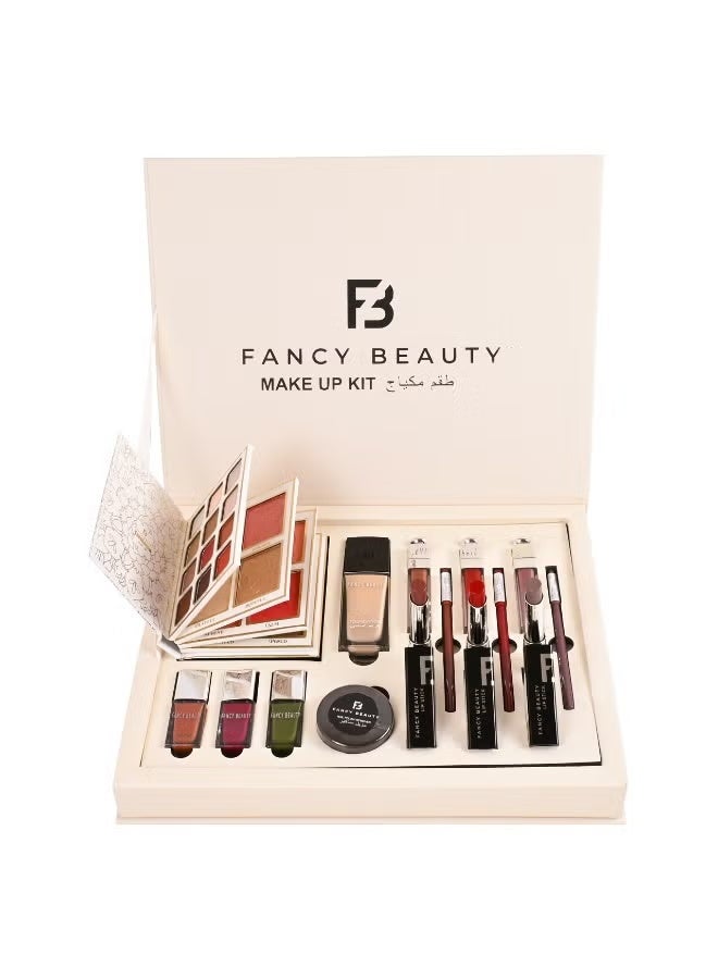 طقم مكياج بوكس فاخر مكون من24 قطعة لإطلالة ساحرة ومتكاملة