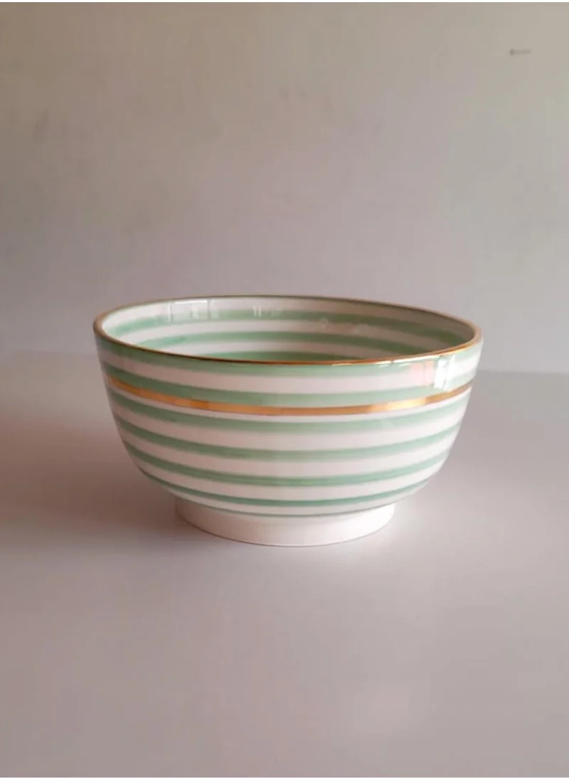 تادارت Stripes Ceramic Bowl size 25cm