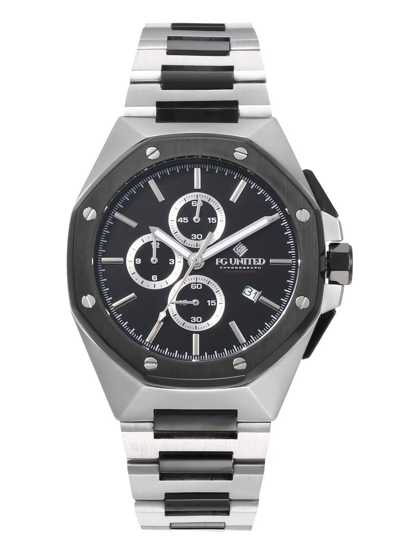 FG UNITED FG UNITED Primo Men’s Chronograph Stainless Steel Watch - FG9002  - Image 1