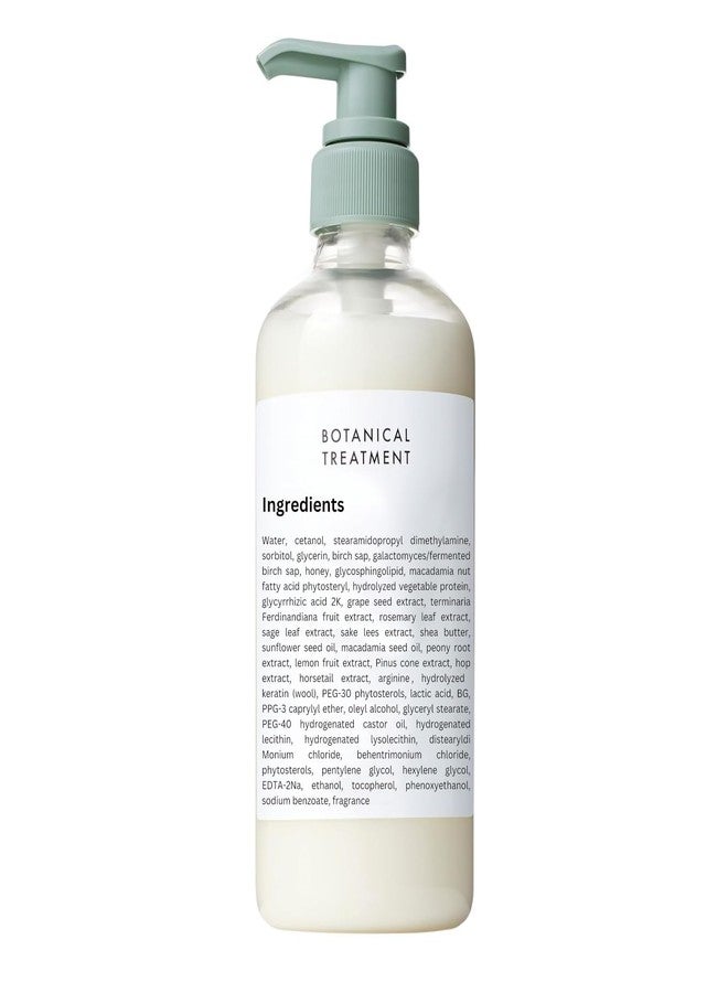Botanist Botanical Hair Conditioner Treatment from Japan, Bouncy Volume with Pump, Silicone-Free, Natural & Organic, Suitable for All Hair Types - Pear&Chamomile, 16.6 fl oz (490 ml) - Image 2