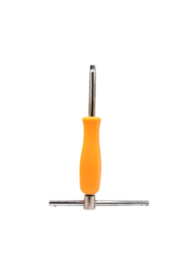 QUALITY 17pcs 1/4" Drive Socket Screwdriver Set High-End CRV Steel Mini Spinner Handle with Sliding T-Bar Extension & Professional Bit Sockets Hex Torx Phillips Slotted Manual Nut Driver Tool Kit for Automotive Home Repair & Precision DIY Projects - Image 2