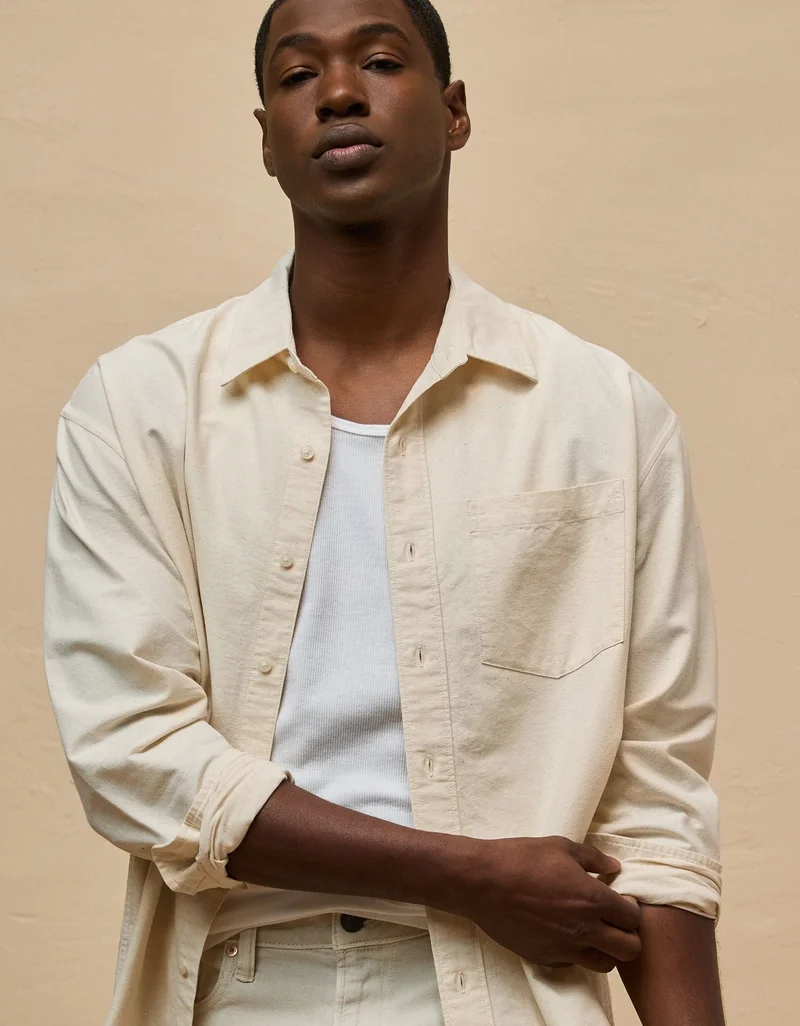 امريكان ايجل قميص أكسفورد إيفريداي بأزرار