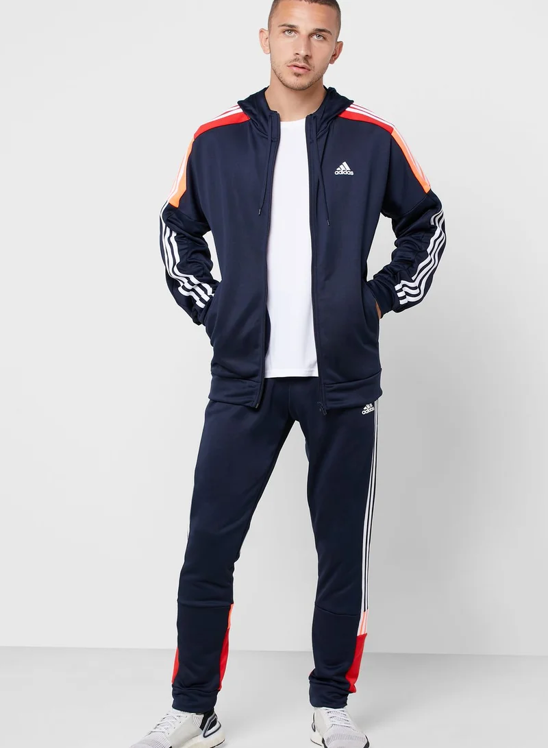 Adidas MTS Sport Hooded Tracksuit
