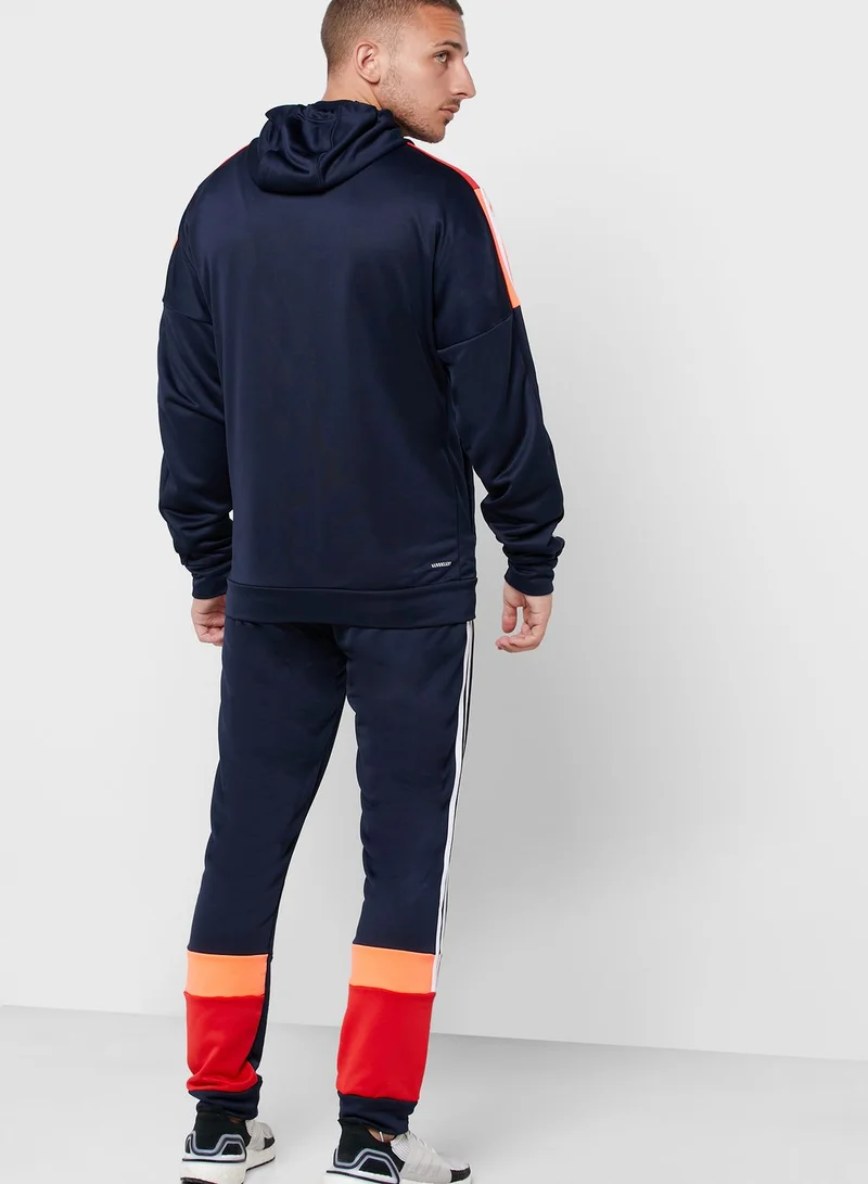 Adidas MTS Sport Hooded Tracksuit