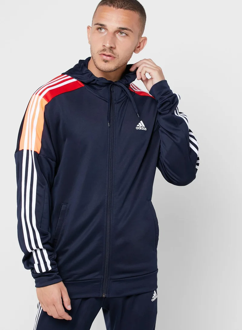 Adidas MTS Sport Hooded Tracksuit