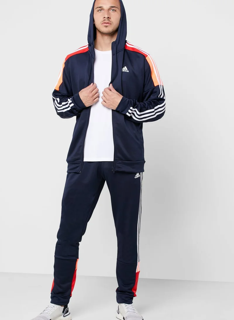 Adidas MTS Sport Hooded Tracksuit