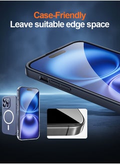 Tersely [4 Pack] Screen Protector for iPhone 16 Plus (6.7 inch), Tempered Glass with Installation Alignment Frame,Case Friendly,HD Clear  - Image 3