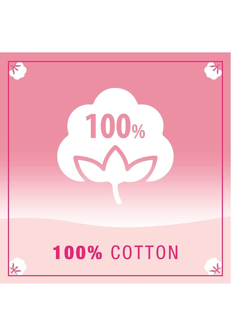 Generic 3 Pack Of 80 Pure Cotton Make-Up Pads White  - Image 3