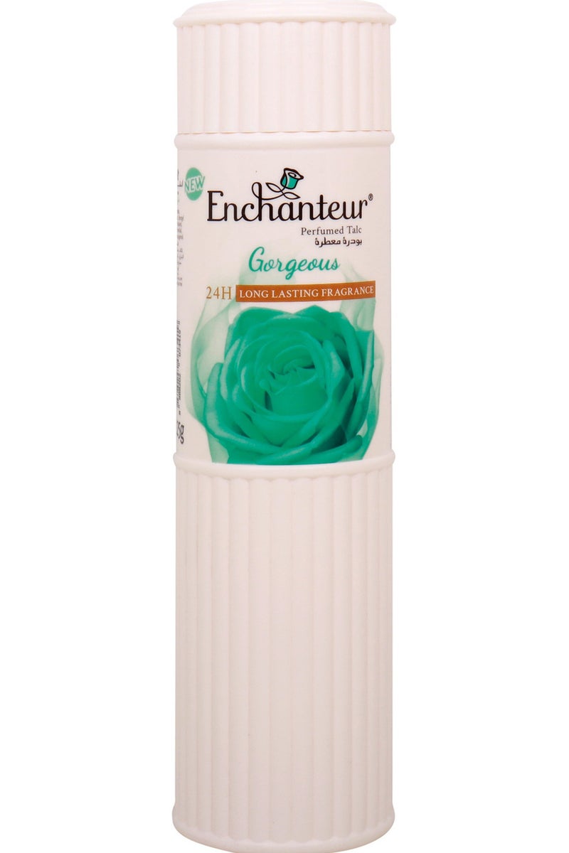 Enchanteur Perfumed Talc Gorgeous 250 G - Image 1