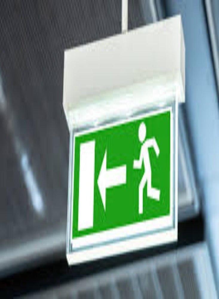 KNP KNP LED Emergency Exit Light (Left to Door) is an essential safety fixture designed to provide clear and immediate directional guidance in emergency situations.  - Image 2
