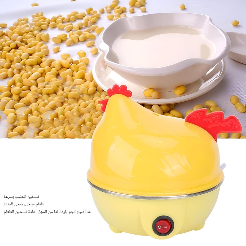 FAST EGG POOKER - Simplify your morning with our efficient egg cooker which includes a measuring cup for precise water control, allowing you to achieve your desired egg doneness effortlessly. - Image 5