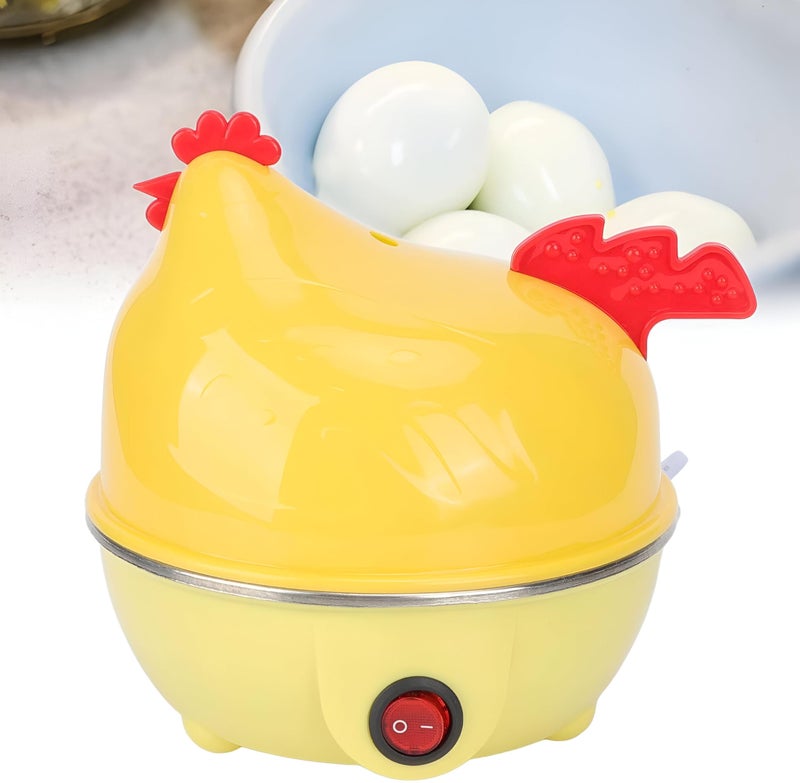 FAST EGG POOKER - Simplify your morning with our efficient egg cooker which includes a measuring cup for precise water control, allowing you to achieve your desired egg doneness effortlessly. - Image 1