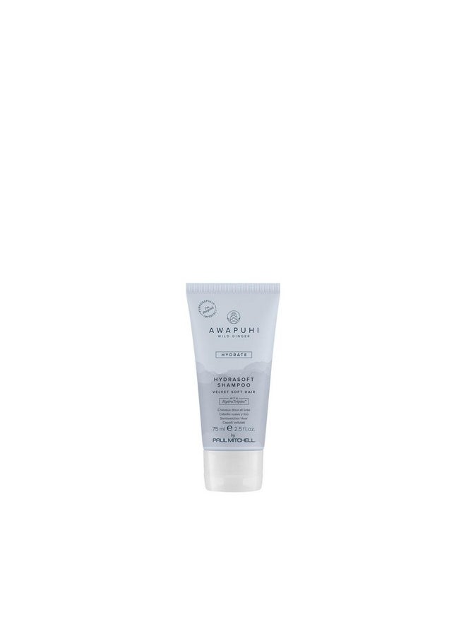 Awapuhi Wild Ginger Wapuhi Wild Ginger By Paul Mitchell Hydrasoft Shampoo For Velvety Soft Hair Ideal For All Hair Types Especially Dry + Frizzy Hair 2.5 Oz.  - Image 2