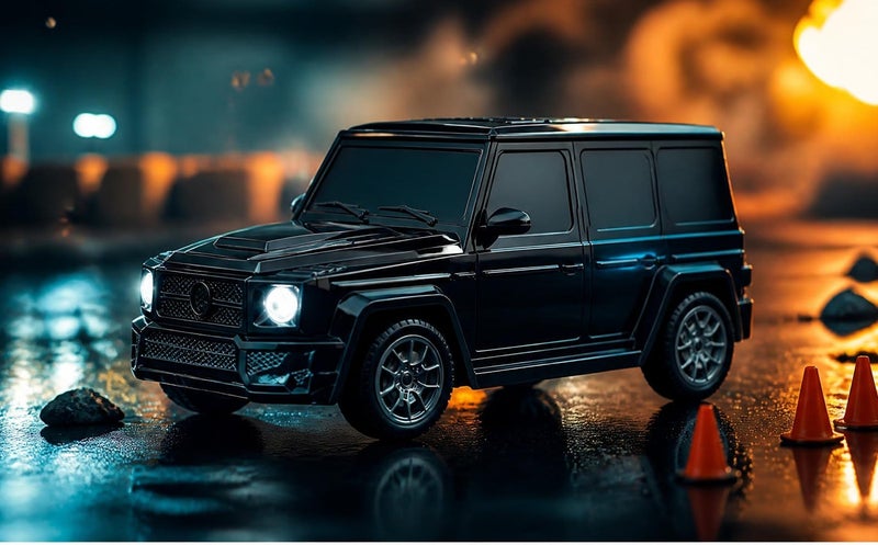 HOBB 1:24 Scale G Wagon Model RC Drifting Car – 20 km/h High-Speed Remote Control Vehicle with 2.4GHz Wireless Controller and USB Rechargeable Battery - Image 5