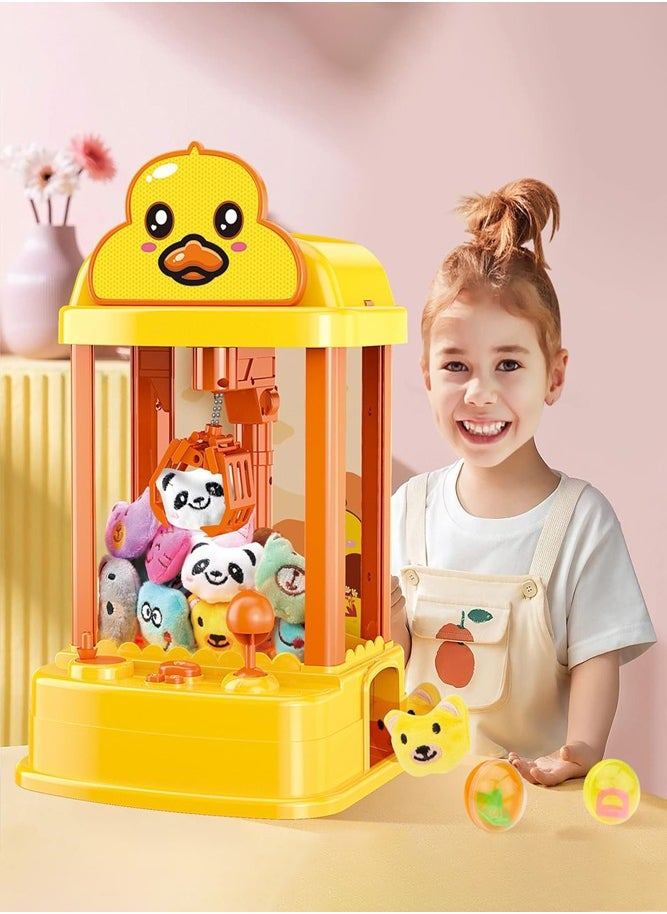 Mini Claw Machine Arcade Game with Adjustable Sounds and Countdown Timer