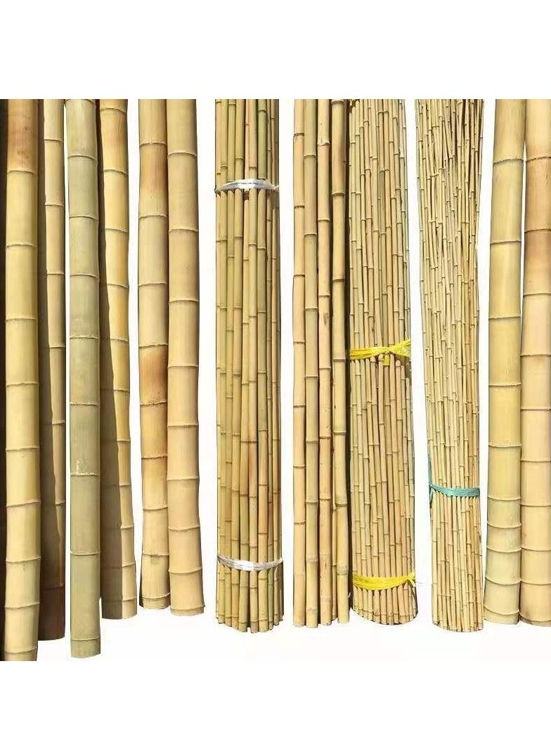Generic FFD Bamboo Garden Poles Professional Strong Heavy Duty Gardening Sticks Plants Support Trellises Natural Bamboo Poles Flower Home Indoor Outdoor Trellis(120cm)(20pcs)  - Image 2