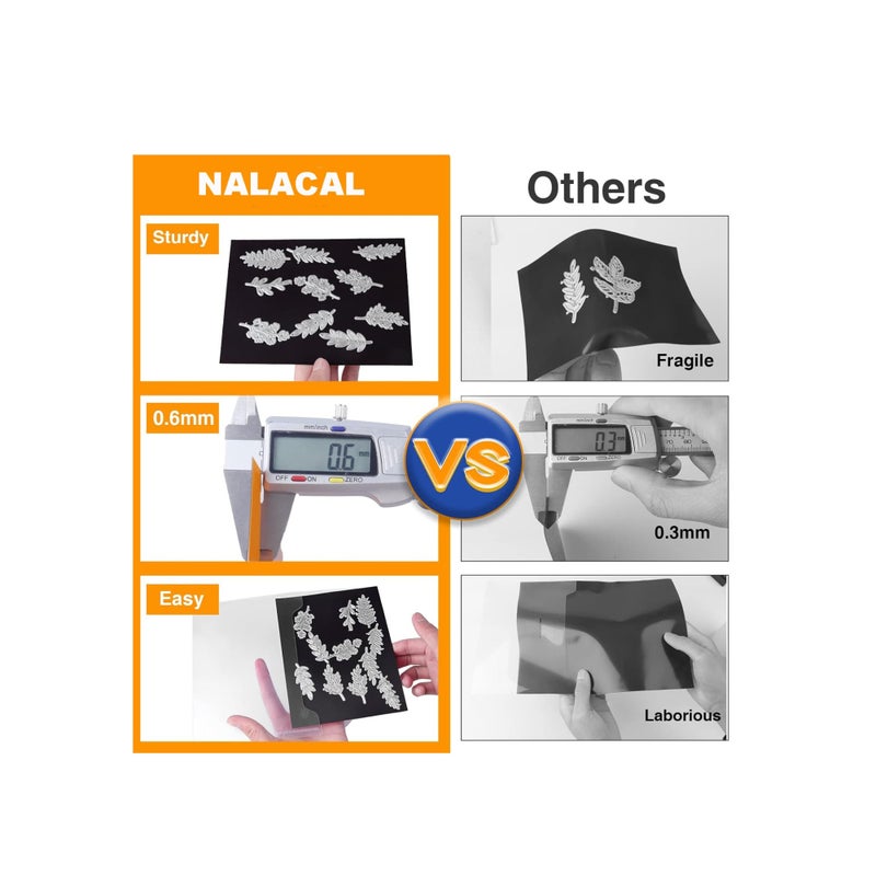 SOLARAE 20PCS Magnetic Sheets for Dies Storage, Stamp and Die Storage Bag and Rubber Magnetic Sheets, Die Storage Set for Storage Die Cutting、DIY Scrapbooking, Die Cut Storage for Card Making Supplies - Image 2