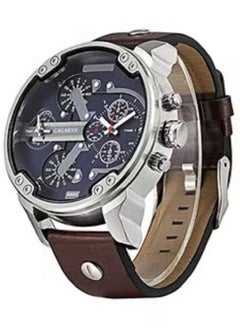 Cagarny Men's Water Resistant Leather Analog Watch 6820  - Image 2