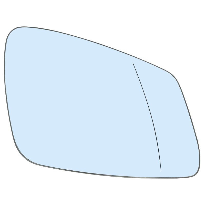 PASSENGER SIDE MIRROR GLASS ASSEMBLY WITH PLASTIC BACKING PLATE NONHEATED COMPATIBLE WITH 20032008 TOYOTA COROLLA MATRIX PONTIAC VIBE