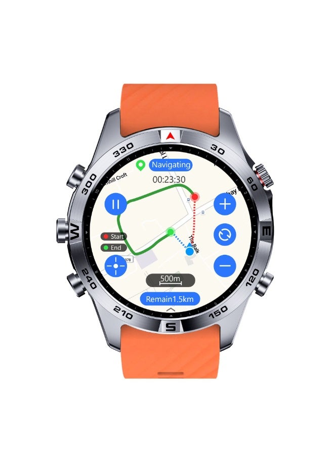 SUNROAD G7 Beidou GPS call and location data import heart rate monitoring voice intelligent outdoor watch