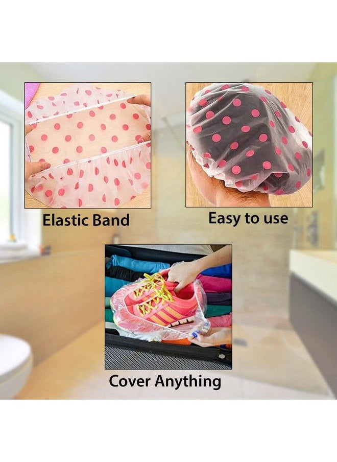 Panache Premium Shower Cap Pack Of 3 Reusable  - Image 5