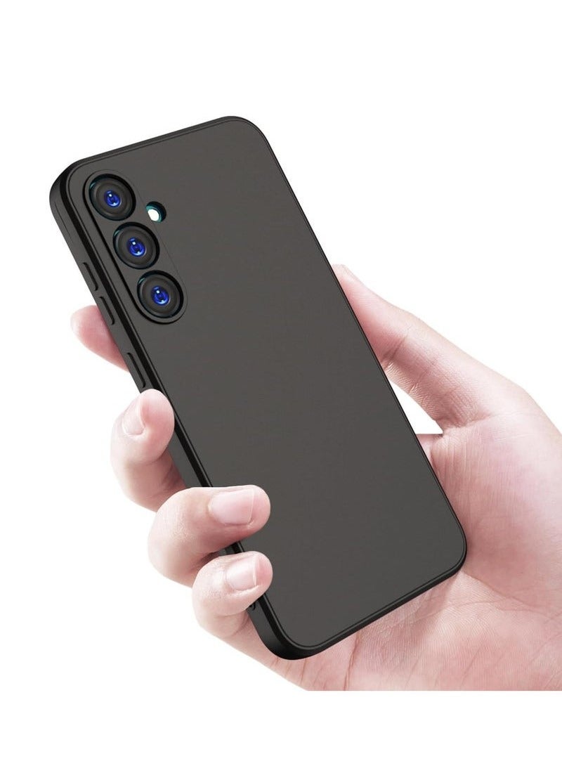 TIGER Samsung Galaxy A16 Case | Liquid Silicone Shockproof Protective Cover | Soft Anti-Scratch Case with Camera Protection | Slim & Durable Phone Case for Galaxy A16 (2024) Black - Image 2