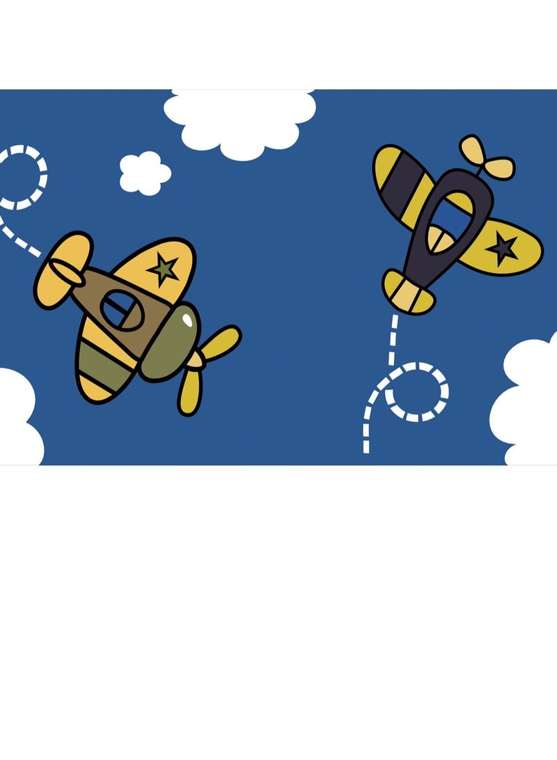 Factory Price Aeroplane Design Play Mat / Rug / Carpet For Kids Room - Image 2