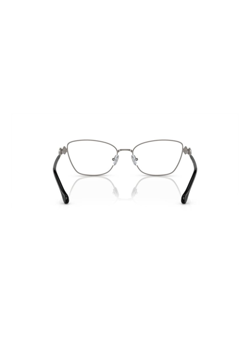 SWAROVSKI Swarovski Woman Square  Eyeglasses- Sk 1006 - Lense Size:53Mm - Gunmetal - Image 3