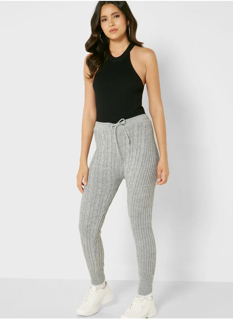 GLAMOROUS High Waist Joggers