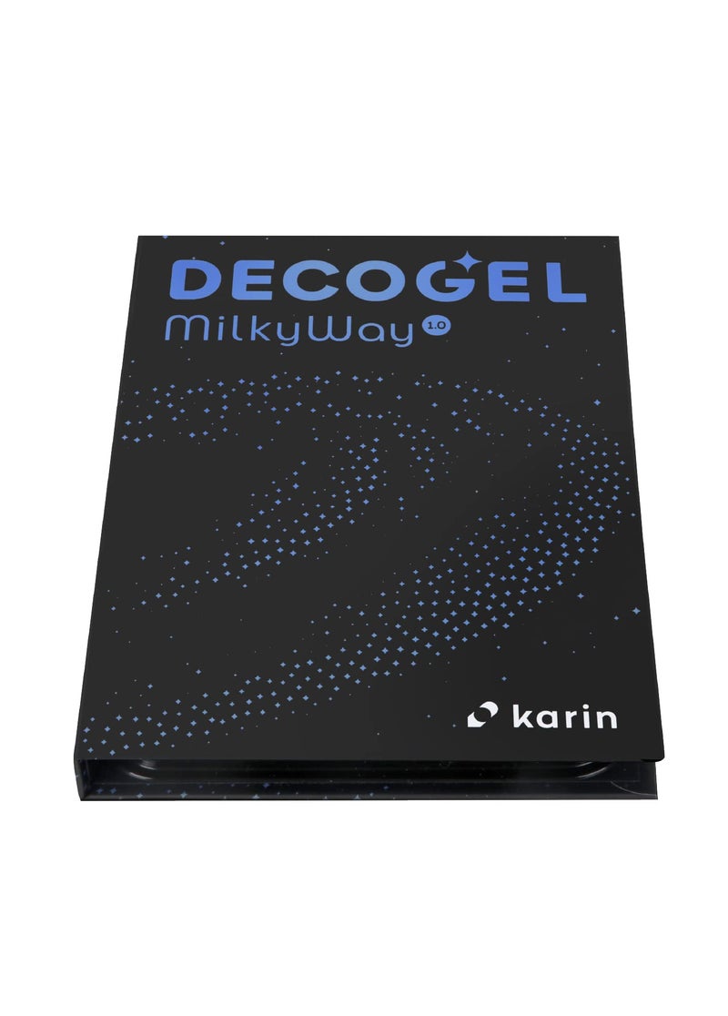 Karin Deco Gel 1.0 Milky Way 10 Colours Set, Gel Pens in Pastel Colours - Image 1