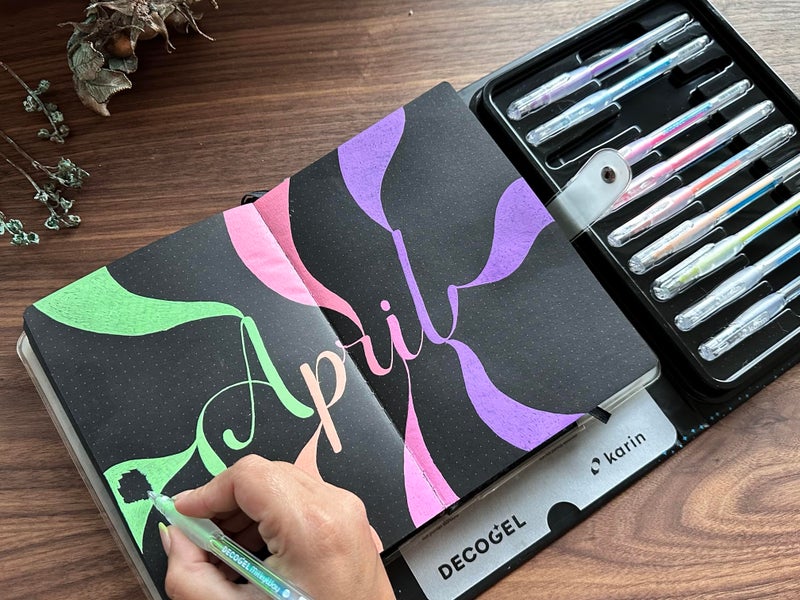 Karin Deco Gel 1.0 Milky Way 10 Colours Set, Gel Pens in Pastel Colours - Image 4