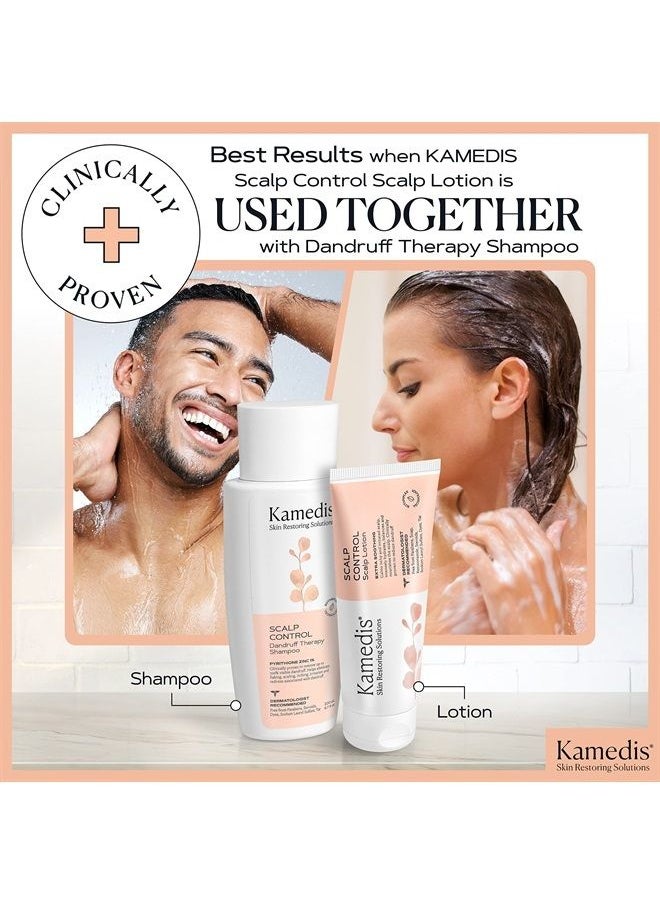 Kamedis - Scalp Lotion For Sensitive Scalp & Seborrheic Dermatitis, Dandruff Hair, Dry, Itchy, Scaly, Flaky & Irritated Skin. Paraben-Free, SLS Sulphate-Free, Dye-Free, Made in USA, 3.38 Fl Oz - Image 1