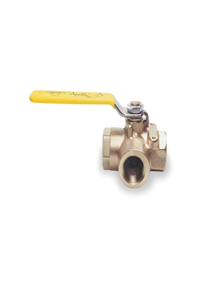 Bronze Ball Valve 3-Way 3/4"
