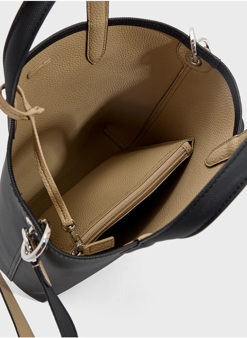 LACOSTE Casual Tote With Purse