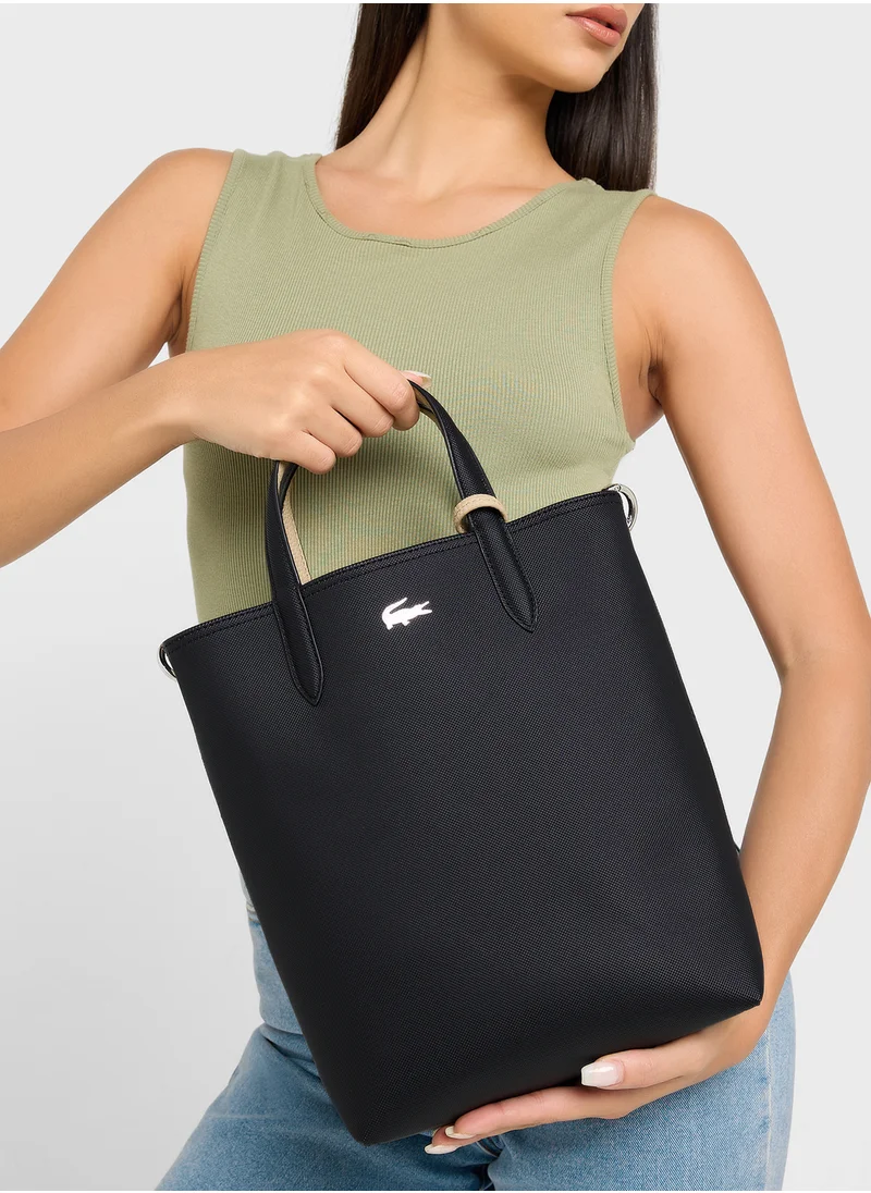 LACOSTE Casual Tote With Purse