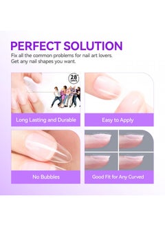 Gelike EC 6 in 1 Nail Glue Gel for Clear Acrylic Nails Long Lasting, Curing Needed UV Extension Glue for Clear False Nail Tips and Clear Press on Nails, Nail Repair Treatment - pzsku/ZB5C26678EE85D512692FZ/45/_/1728027989/1af6677f-4ba5-467d-9c60-a3d2f32843bb