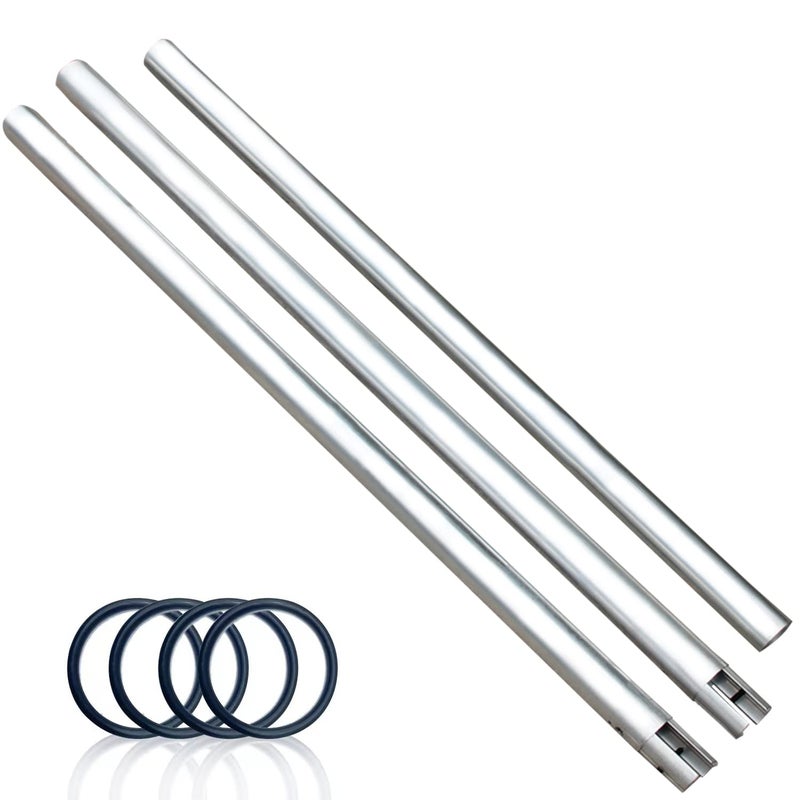 DImotliyor 118"/3m Stainless Metal Tube Crossbar for Studio Backdrop Wall Mount System - Holder Pole - Image 1