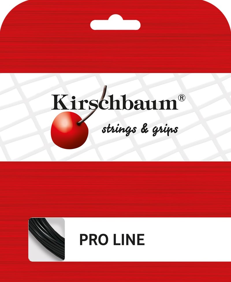 Kirschbaum Set Pro Line II Tennis String, 1.25mm/17-Gauge, Black - Image 2