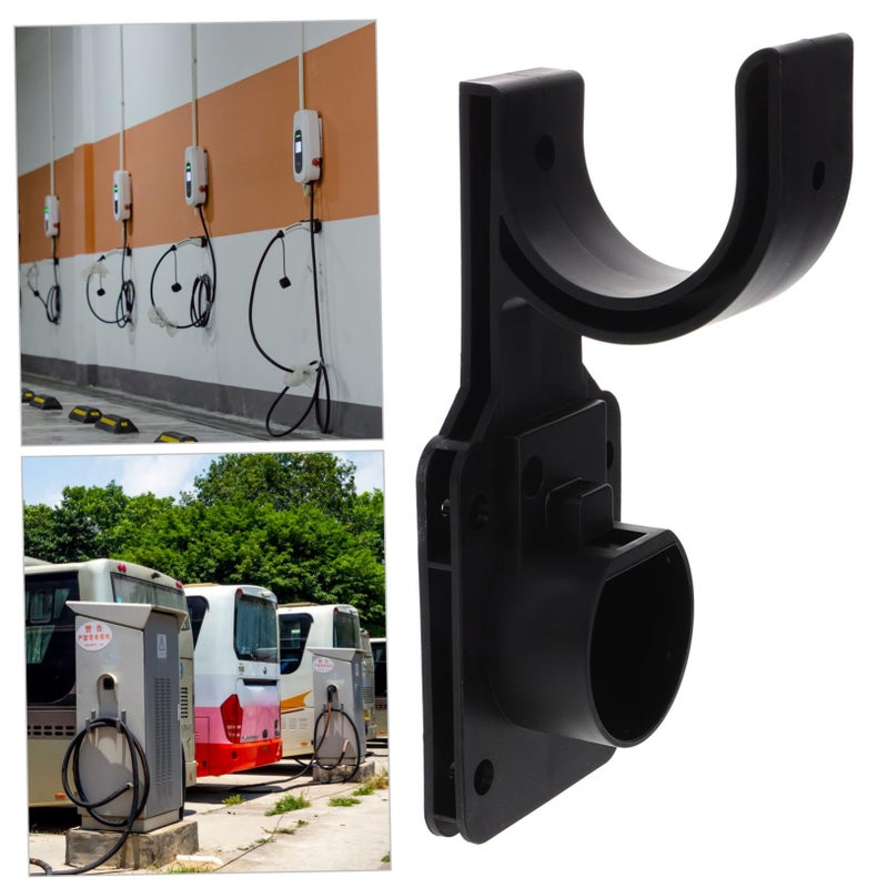 Wall Mount EV Charger Holder Cable Management Hanger Easy Installation Durable Portable - Image 3