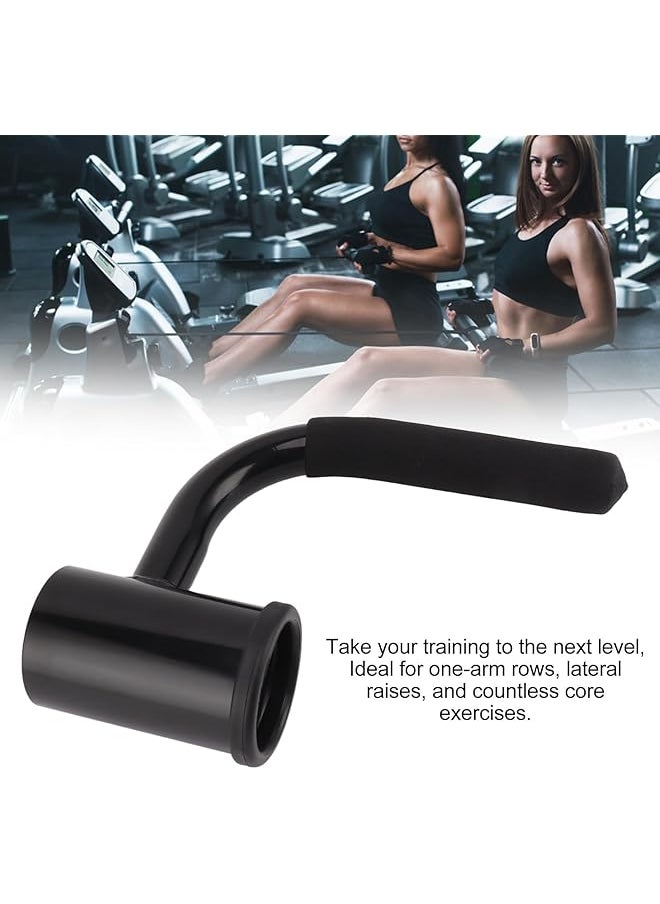 erorex - Stainless Steel Foam Handle Strength Training Landmine Attachment Slide In Design Easy To Install Triceps Workout Equipment For Home Gym T Bar Row Attachment - Image 1