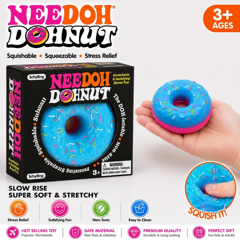 لعبة الضغط وتخفيف التوتر على شكل دونات من NeeDo Dippin - Image 4