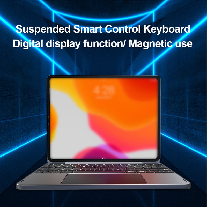 Tablet Smart Control Case Keyboard, Aluminum Alloy Body, Built-in Hall Switch, Energy Efficient Type-C Charging, Long Battery Life, Three-level Backlight, Wide Compatibility For iPad Pro 11'' / 12'' - Image 2