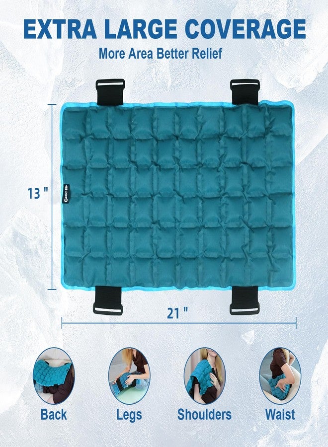 WORLD-BIO Large Ice Pack for Full Back Pain Relief, Reusable Cold Compress - Image 4