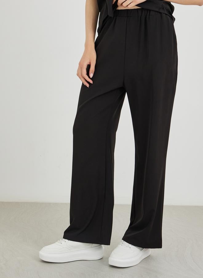 Take Two Styli Embroidered Short Sleeve Shirt and Pants Co-Ords - Image 5