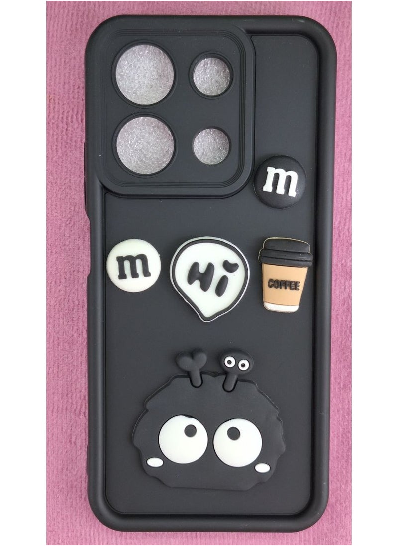 Generic - Back Cover Compatible With Phone Xiaomi Redmi Note 13 Pro 4G - Multi Color 155 - Image 1