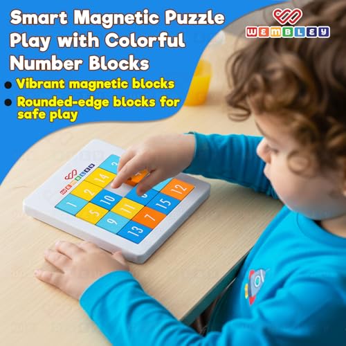 Wembley Number Brain Puzzle Game for Kids | Educational Toy for Boys & Girls Ages 5-14 Years | Improves Focus & Problem Solving - Image 5